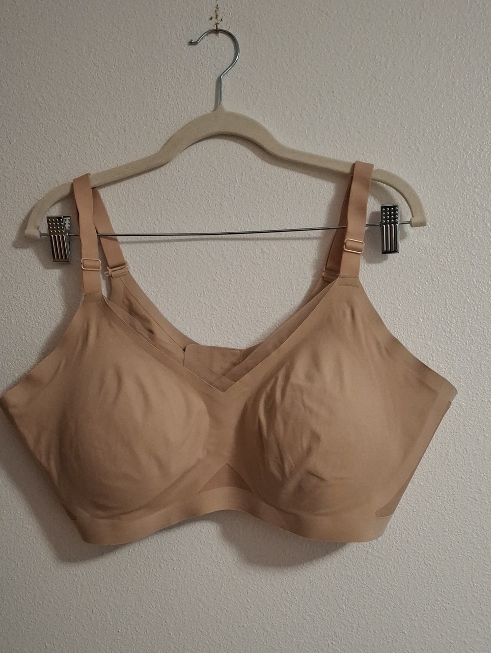 Honeylove Crossover Bra Classic Tan Bra Size 2x